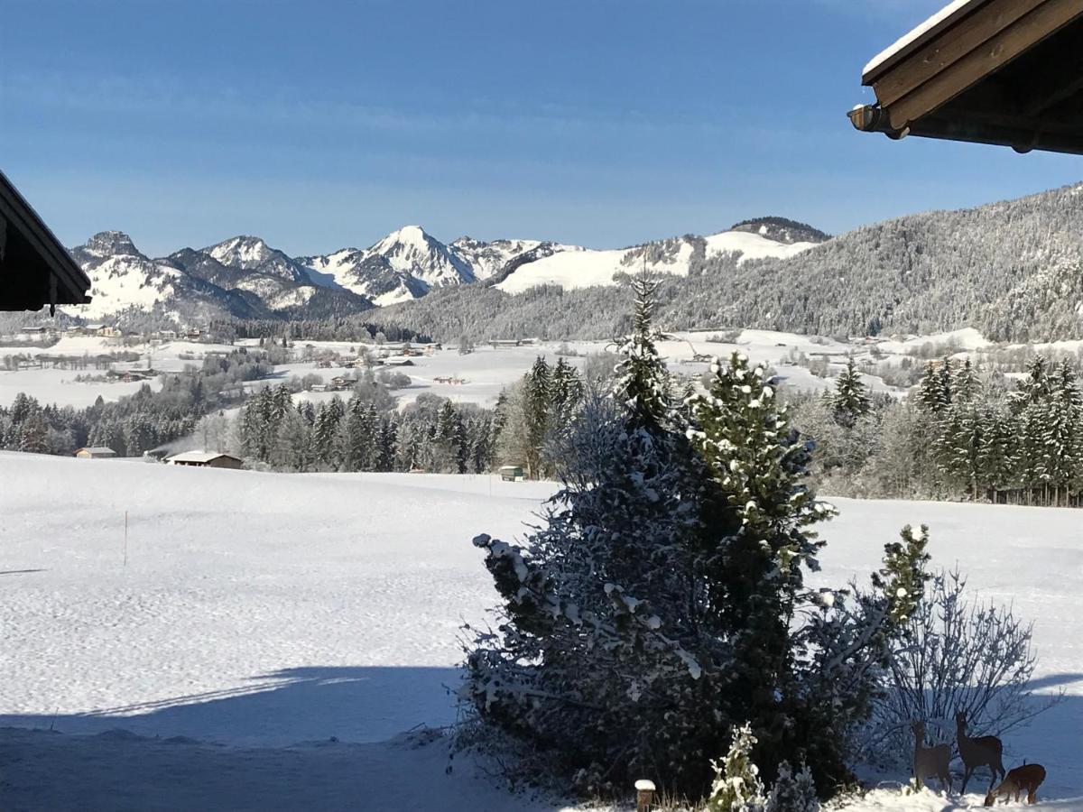 Ferienwohnung Winklblick Reit im Winkl Exteriör bild
