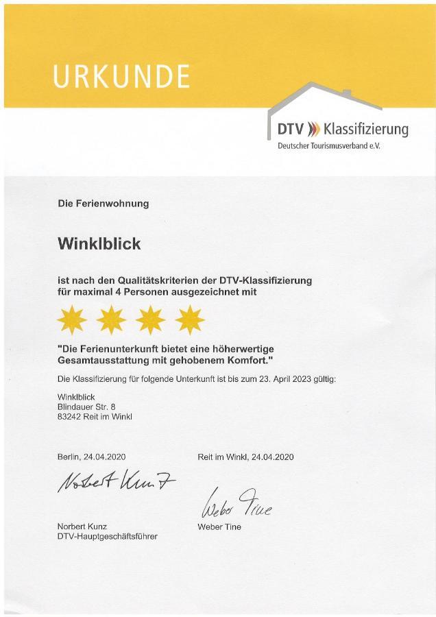 Ferienwohnung Winklblick Reit im Winkl Exteriör bild